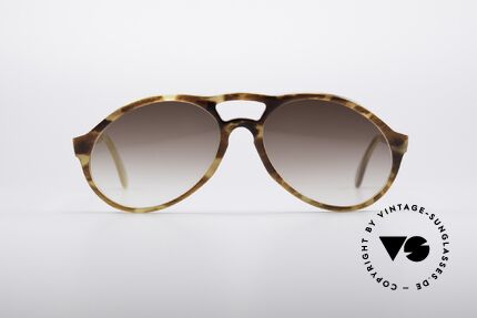Bugatti 64863 Echt 60er Schildpatt Brille, extrem seltenes altes Designerstück aus Naturmaterial, Passend für Herren