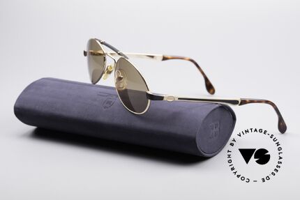 Bugatti 16941 80er Luxus Sonnenbrille, KEINE RETRO Brille, sondern ein altes 80er Original!, Passend für Herren