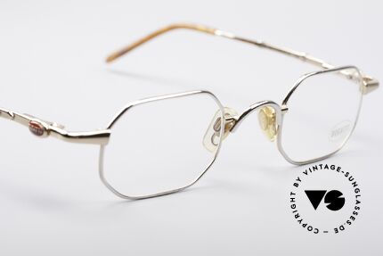 Bugatti 29978 Eckige Luxus Herrenbrille 90er, ungetragen (wie alle unsere Bugatti Fassungen), Passend für Herren