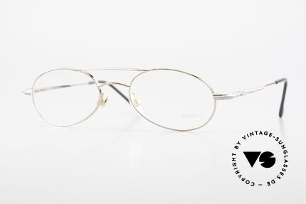 Bugatti 22996 Rare 90er Herren Luxusbrille, sehr elegante vintage BUGATTI Brillenfassung, Passend für Herren