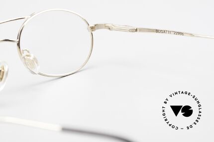 Bugatti 22996 Rare 90er Herren Luxusbrille, Größe: medium, Passend für Herren