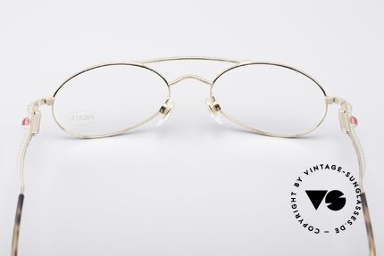 Bugatti 22996 Rare 90er Herren Luxusbrille, Größe: medium, Passend für Herren