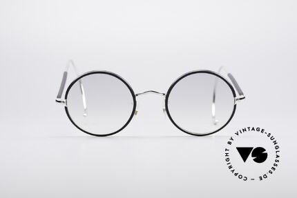 Savile Row Round 44/20 Harry Potter Brille, zeitlos runde vintage Sonnenbrille aus den 1980ern, Passend für Herren