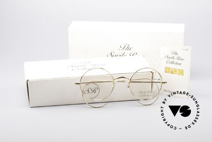 Savile Row Round 44/20 14kt Gold Fassung, ungetragene Rarität + Verpackung; SMALL Gr. 44°20, Passend für Herren und Damen