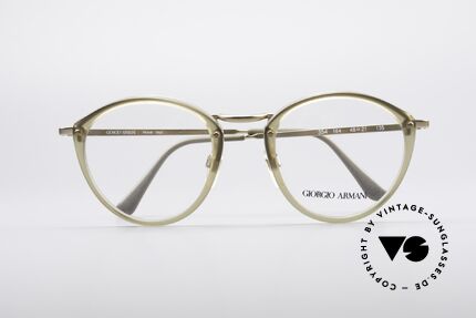 Giorgio Armani 354 80er Designer Fassung, KEINE Retrobrille; ein wirklich 30 Jahre altes ORIGINAL, Passend für Herren und Damen