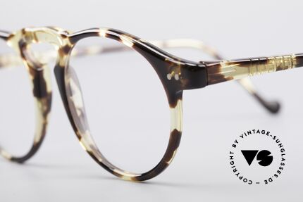 Persol 750 Ratti 80er Panto Brille, flexible Bügel und beste Verarbeitung; made in Italy, Passend für Herren und Damen