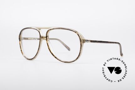 Persol 09139 Ratti 80er Pilotenbrille, elegantes Muster in "transparent wurzelholz", Passend für Herren Persol 09139 Ratti 80er Pilotenbrille, elegantes Muster in "transparent wurzelholz", Passend für Herren