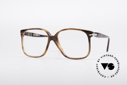 Persol 58146 Ratti 80er Vintage Brille, alte, massive PERSOL RATTI Fassung von 1986, Passend für Herren