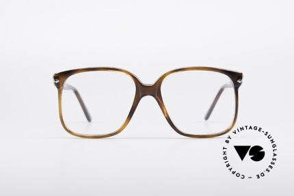 Persol 58146 Ratti 80er Vintage Brille, perfekte Passform durch genial flexible Bügel, Passend für Herren