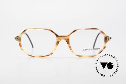 Giorgio Armani 349 No Retro Brille Vintage Brille, achteckige GIORGIO Armani vintage Designer-Fassung, Passend für Herren und Damen