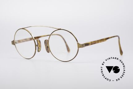Christian LaCroix 7335 90er Vintage Brille, flexibler Rahmen mit außergewöhnlichen Nasenpads, Passend für Damen