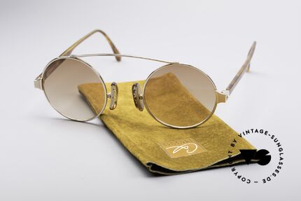 Christian LaCroix 7335 Echte 90er Sonnenbrille, Sonnengläser in einem hellbraun-Verlauf, 100% UV, Passend für Damen