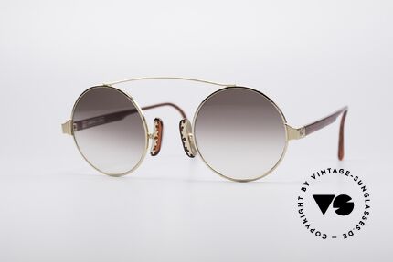 Christian LaCroix 7335 Runde 90er Sonnenbrille, sehr auffällige Chr. Lacroix vintage Brille von 1990, Passend für Damen