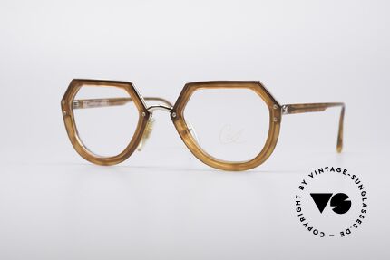 Christian LaCroix 7310 Rokoko Vintage Fassung, markante Christian LACROIX vintage Brille von 1990, Passend für Damen