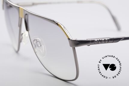 Gucci 1201 80er Luxus Designerbrille, ungetragen mit nur sehr leicht getönten Gläsern, Passend für Herren