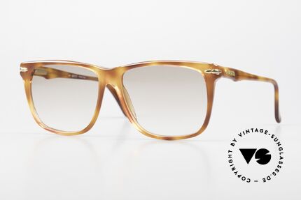 Gucci 1115 Klassische 80er Sonnenbrille, zeitloses 80er Modell mit elegantem Rahmenmuster, Passend für Herren