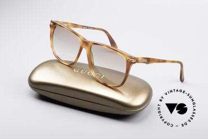 Gucci 1115 Klassische 80er Sonnenbrille, nur sehr leicht getönte Gläser (auch abends tragbar), Passend für Herren