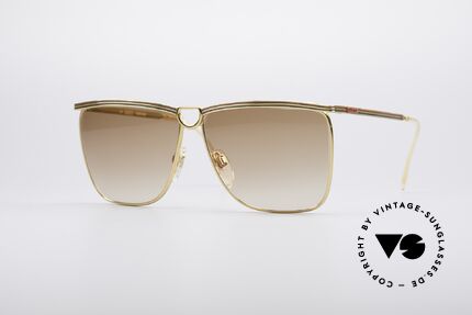 Gucci 2204 70er Designer Sonnenbrille, sehr elegante 1970er vintage Sonnenbrille von GUCCI, Passend für Damen