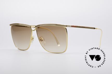 Gucci 2204 70er Designer Sonnenbrille, typisches GUCCI Design (Brücke in Steigbügel-Form), Passend für Damen
