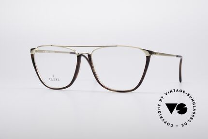 Gucci 1308 90er Designer Fassung, edle vintage Designer-Fassung von GUCCI, Passend für Herren und Damen