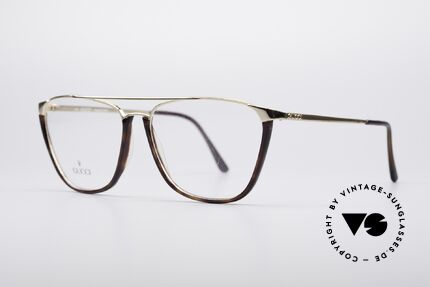 Gucci 1308 90er Designer Fassung, elegantes, zeitloses Design - ein Klassiker, Passend für Herren und Damen