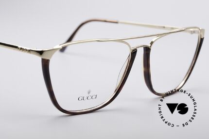 Gucci 1308 90er Designer Fassung, ungetragen (wie all unsere vintage Brillen), Passend für Herren und Damen