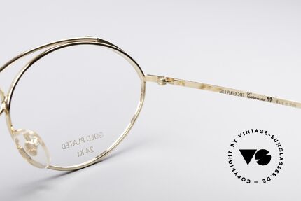 Casanova LC13 24kt Vergoldete Fassung, KEINE Retrobrille, sondern ein einzigartiges ORIGINAL, Passend für Damen Casanova LC13 24kt Vergoldete Fassung, KEINE Retrobrille, sondern ein einzigartiges ORIGINAL, Passend für Damen