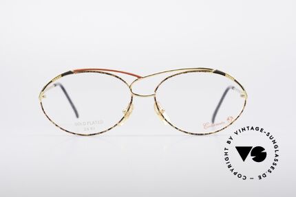 Casanova LC13 24kt Vergoldete Brille, tolles Zusammenspiel v. Farbe, Form & Funktionalität, Passend für Damen Casanova LC13 24kt Vergoldete Brille, tolles Zusammenspiel v. Farbe, Form & Funktionalität, Passend für Damen