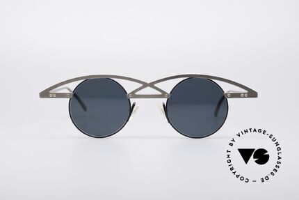 Theo Belgium Cestrie 3 Avantgarde Brille, 1989 gegründet als GEGENPOL zum üblich 'Mainstream', Passend für Herren und Damen