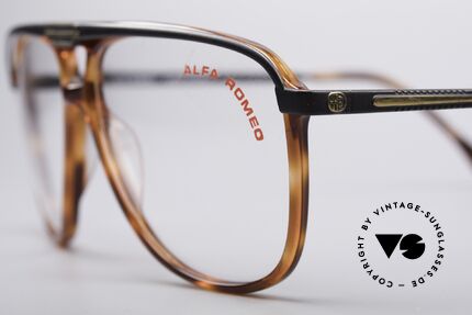 Alfa Romeo 95-22 Alfisti Vintage Brille, das passende ital. Accessoire zu Ihrem AR Sportflitzer, Passend für Herren