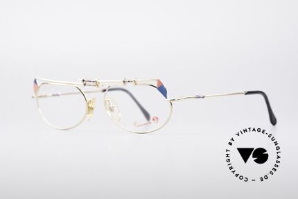 Casanova FC16 Kunstvolle Vintage Brille, verkörpert die Ausgelassenheit d. venez. Karnevals, Passend für Damen