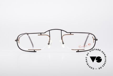 Casanova Clayberg Seltene Vintage Brille 80er, großartige Rahmenkonstruktion mit edlen Farben, Passend für Herren und Damen