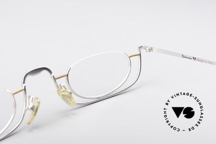 Casanova LC34 Designer Vintage Lesebrille, orig. 80er Fassung ist natürlich beliebig verglasbar, Passend für Herren und Damen