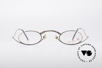 Casanova LC44 80er Vintage Lesebrille, lebhaftes Design (mal etwas vollkommen anderes), Passend für Herren und Damen