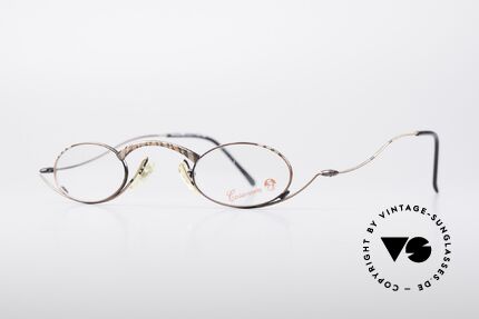 Casanova LC44 80er Vintage Lesebrille, Spitzen-Qualität und sehr subtiles Rahmenmuster, Passend für Herren und Damen