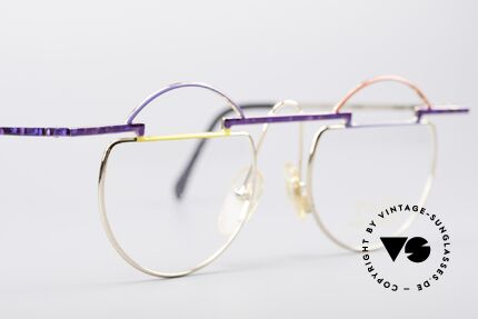 Taxi 221 by Casanova Vintage Kunstbrille, zudem funktional als Brille / Sonnenbrille verglasbar, Passend für Damen