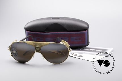 Cebe 3000 80er Ski Sportsonnenbrille, KEINE Retrobrille; sondern ein 30 Jahre altes ORIGINAL!, Passend für Herren