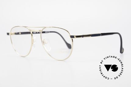 S.T. Dupont D004 90er Luxus Pilotenbrille Herren, äußerst edel (alle S.T. Dupont Modelle sind vergoldet), Passend für Herren
