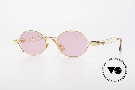 Moschino MM334 Designer Damen Brille Pink, bezaubernde pinke Moschino vintage Sonnenbrille, Passend für Damen