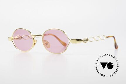 Moschino MM334 Designer Damen Brille Pink, Moschino-Kreationen von Persol produziert (90er), Passend für Damen