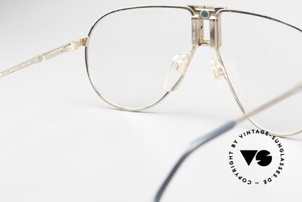 Longines 0154 Echte Alte 80er Pilotenbrille, enorm hochwertig und markant (mal 'was anderes'), Passend für Herren
