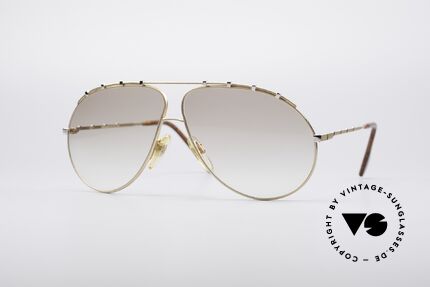 Zollitsch Marquise Seltene Vintage Brille, vintage Zollitsch XL-Sonnenbrille aus den 1990ern, Passend für Herren