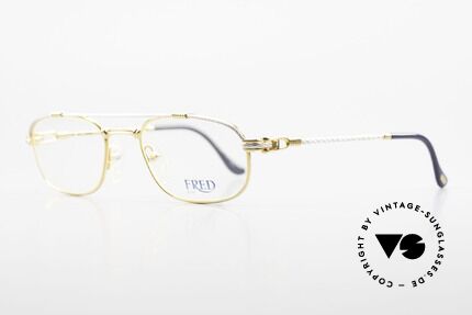 Fred Fregate Luxus Seglerbrille S Fassung, der Name sagt im Grunde alles: 'Fregate' = die Fregatte, Passend für Herren