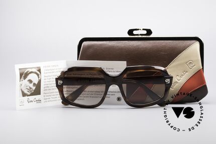 Pierre Cardin 12603 70er Designer Brille, Größe: medium, Passend für Damen