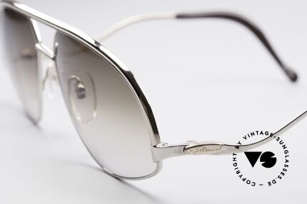 Colani 15-703 Schwungvolle Titan Fassung, 145mm Breite: eine XL vintage Designer-Sonnenbrille, Passend für Herren