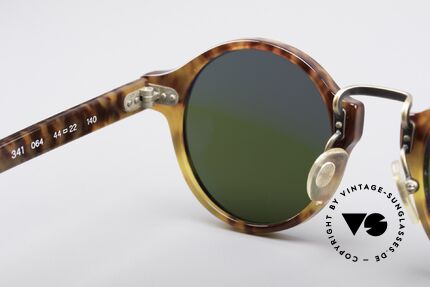 Giorgio Armani 341 Panto Sonnenbrille, ungetragen (wie all unsere Armani Design-Klassiker), Passend für Herren