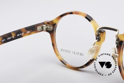 Giorgio Armani 341 80er Vintage Brille No Retro, KEINE Retromode, sondern ein altes 80er ORIGINAL, Passend für Herren und Damen