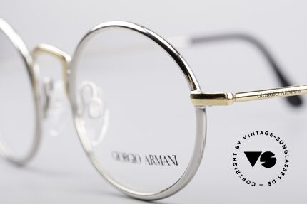 Giorgio Armani 156 Ovale Vintage Brille 1980er, ungetragen (wie alle unsere 80er GA Brillenklassiker), Passend für Herren und Damen