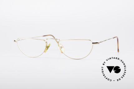 Giorgio Armani 254 Designer Lesebrille, vintage 80er Giorgio Armani Lesebrillengestell, Passend für Herren und Damen