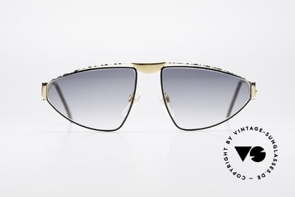 St. Moritz 402 Jupiter 90er Luxus Brille, kostbares 90er Jahre Designerstück mit Jupiter Symbol, Passend für Herren und Damen